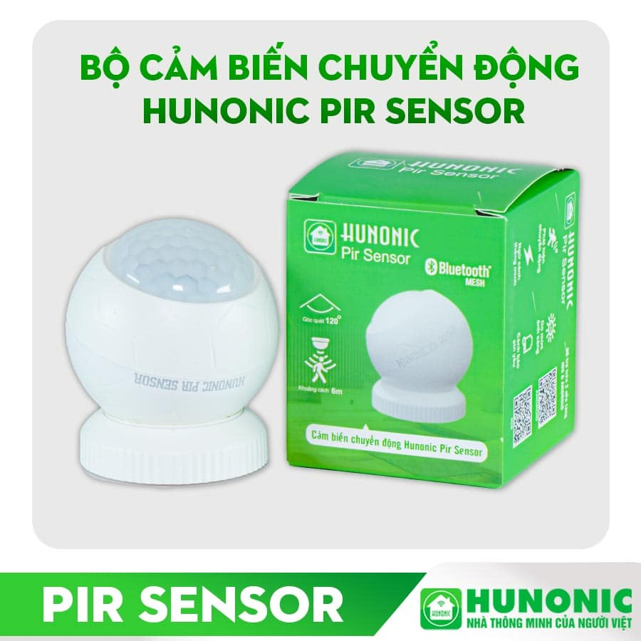 Cảm Biến Chuyển Động BLE Hunonic Pir Sensor Hình Cầu - Ảnh 3 Cảm Biến Chuyển Động BLE Hunonic Pir Sensor Hình Cầu - Ảnh 3