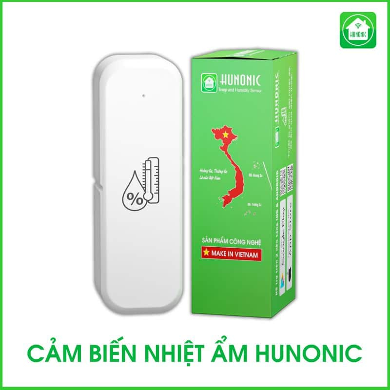 Cảm Biến Nhiệt Ẩm Bluetooth Hunonic - Kiểm Soát Môi Trường Qua Điện Thoại - Ảnh 2 Cảm Biến Nhiệt Ẩm Bluetooth Hunonic - Kiểm Soát Môi Trường Qua Điện Thoại - Ảnh 2