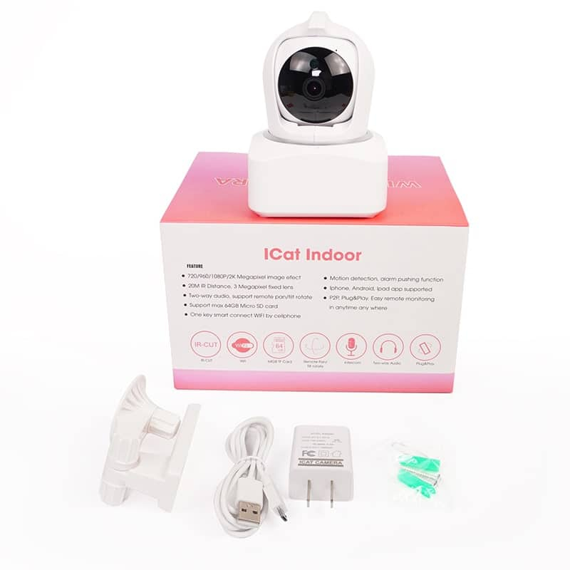 Camera Wifi ICat Indoor - Ảnh 3 Camera Wifi ICat Indoor - Ảnh 3