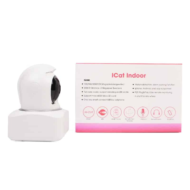 Camera Wifi ICat Indoor - Ảnh 4 Camera Wifi ICat Indoor - Ảnh 4