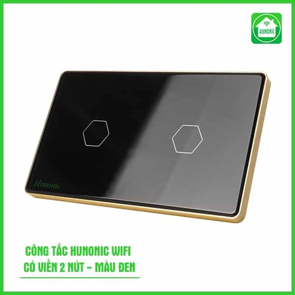 Công Tắc Cảm Ứng Wifi Hunonic Hình Chữ Nhật Viền Vàng - Ảnh 3 Công Tắc Cảm Ứng Wifi Hunonic Hình Chữ Nhật Viền Vàng - Ảnh 3