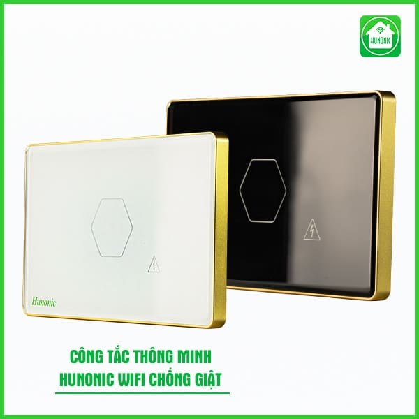 Công Tắc Chống Giật Bình Nóng Lạnh Wifi Thông Minh Hunonic Công Tắc Chống Giật Bình Nóng Lạnh Wifi Thông Minh Hunonic