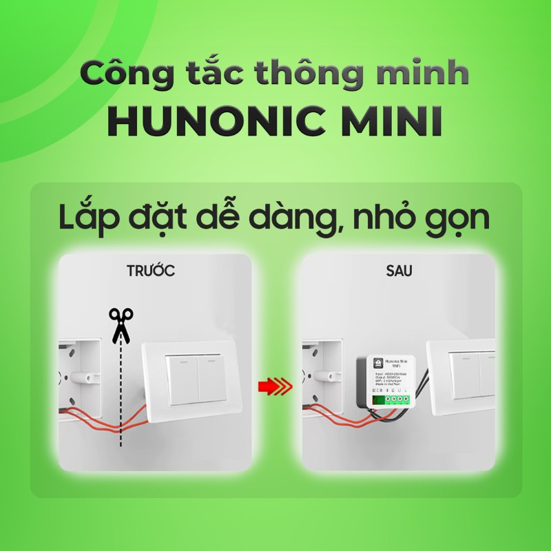 Công tắc điều khiển từ xa Hunonic Mini 11 hunonic mini3