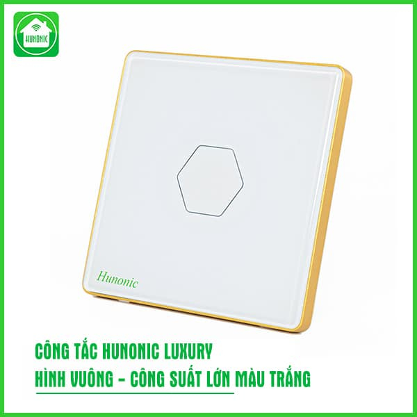Công Tắc Hunonic Luxury Hình Vuông - Ảnh 2 Công Tắc Hunonic Luxury Hình Vuông - Ảnh 2