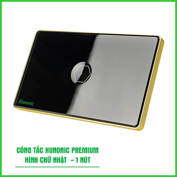 Công Tắc Hunonic Premium Hình Chữ Nhật Viền Vàng - Ảnh 7 Công Tắc Hunonic Premium Hình Chữ Nhật Viền Vàng - Ảnh 7