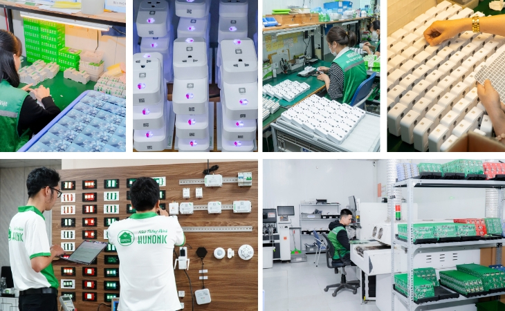 ổ cắm thông minh sản xuất