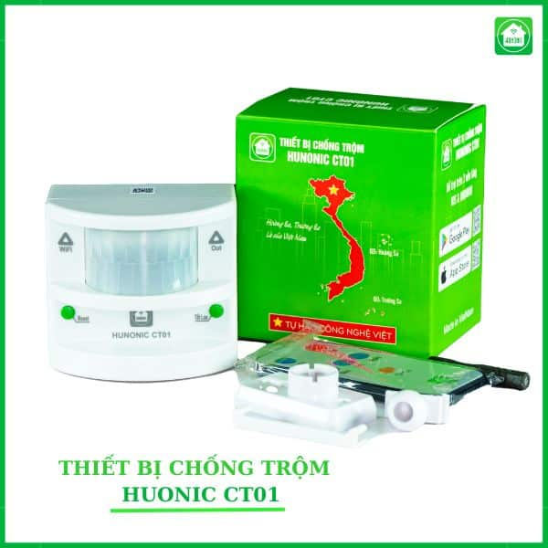 Thiết Bị Chống Trộm Và Báo Khách Wifi Hunonic CT01 Thiết Bị Chống Trộm Và Báo Khách Wifi Hunonic CT01
