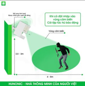 Thiết Bị Chống Trộm Và Báo Khách Wifi Hunonic CT01 - Ảnh 4 Thiết Bị Chống Trộm Và Báo Khách Wifi Hunonic CT01 - Ảnh 4